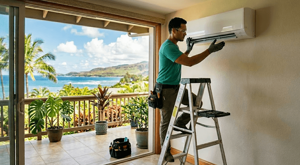 Adding a Mini Split AC System in Hawaii