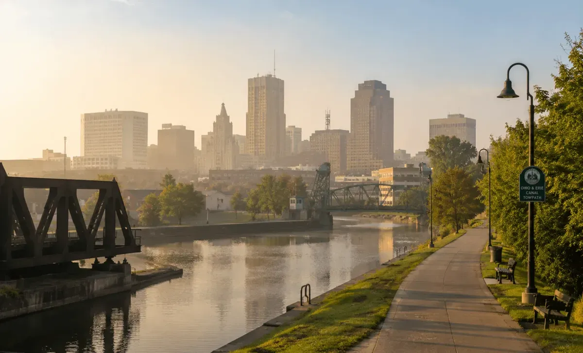 Check Today's Live Real Time Air Quality Index AQI Map in Akron, OH Now