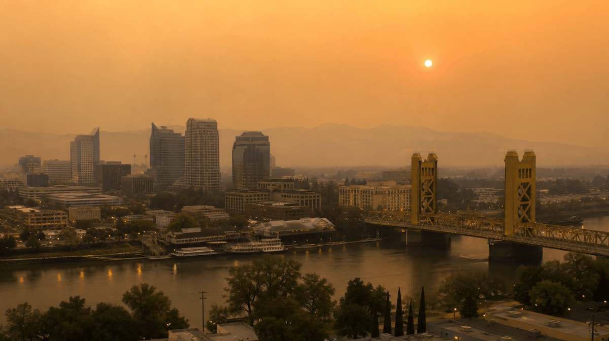 Current Live Forest Wildfire and Smoke Map Today in Sacramento, CA: Track Nearby Fire Activity, Smoke Drift & Air Quality Alerts Across the Valley Region