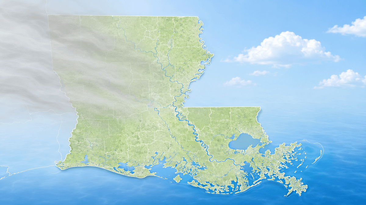 Wildfire Smoke Is Reaching Louisiana Again: Current Live Forest Wildfire and Smoke Map Today in Louisiana – Track Conditions Now