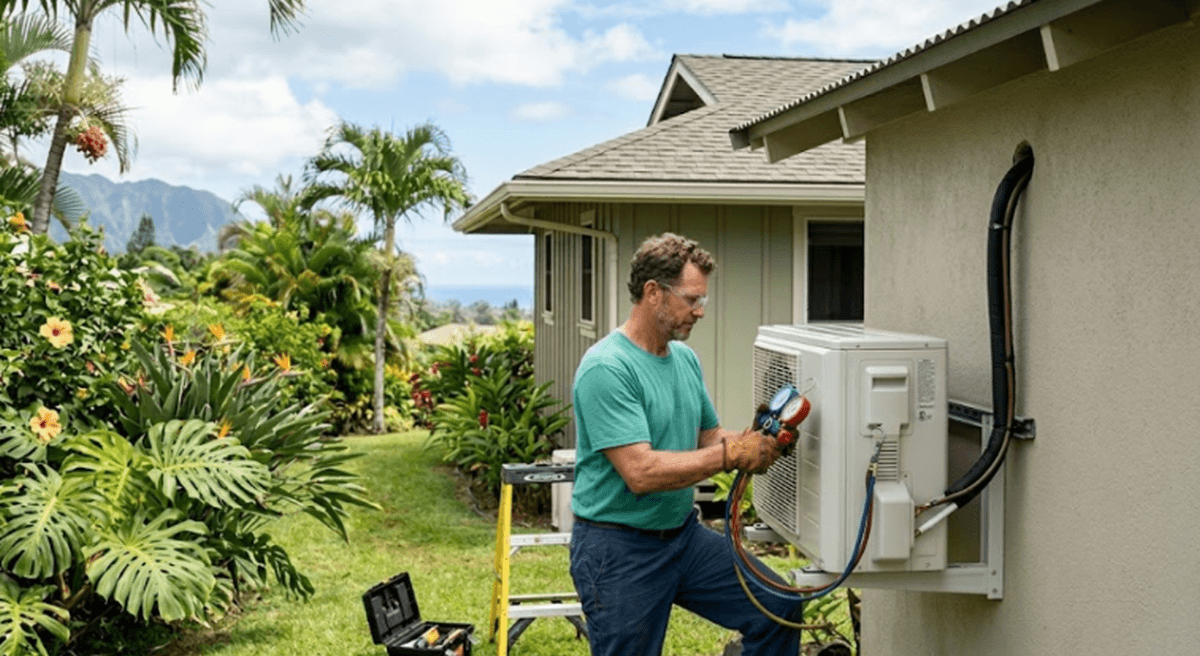 Adding a Mini Split AC System in Hawaii