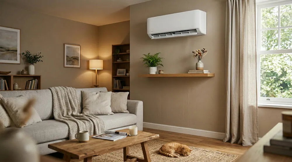 Filterbuy 12,000 BTU Ductless Mini Split AC & Heat Pump | 115V | 17 SEER