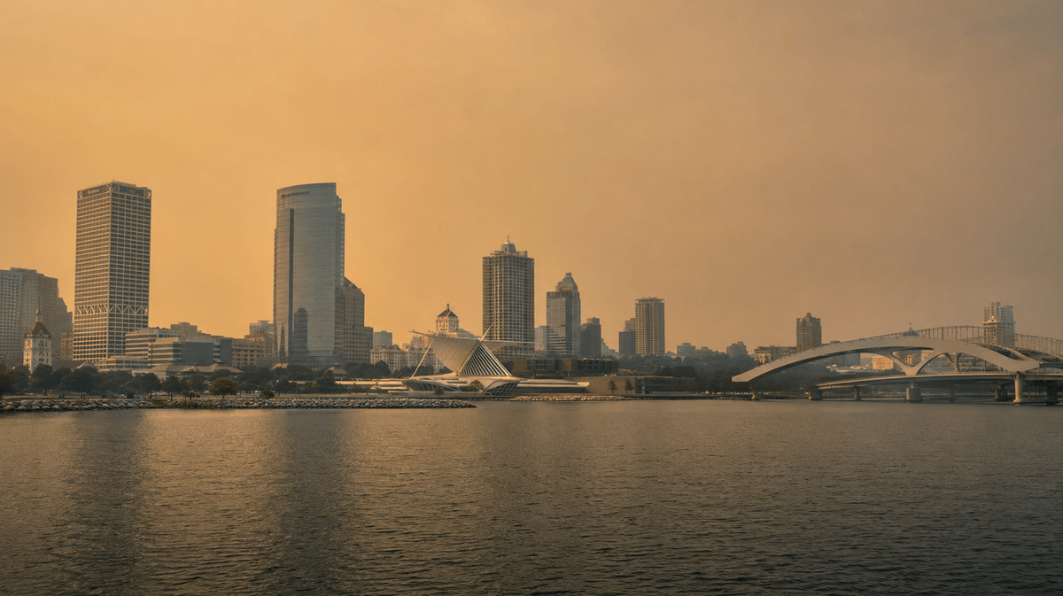 Current Live Forest Wildfire And Smoke Map Today In Milwaukee, WI: Track Nearby Fire Activity, Smoke Drift & Air Quality Alerts Across The Metro Area