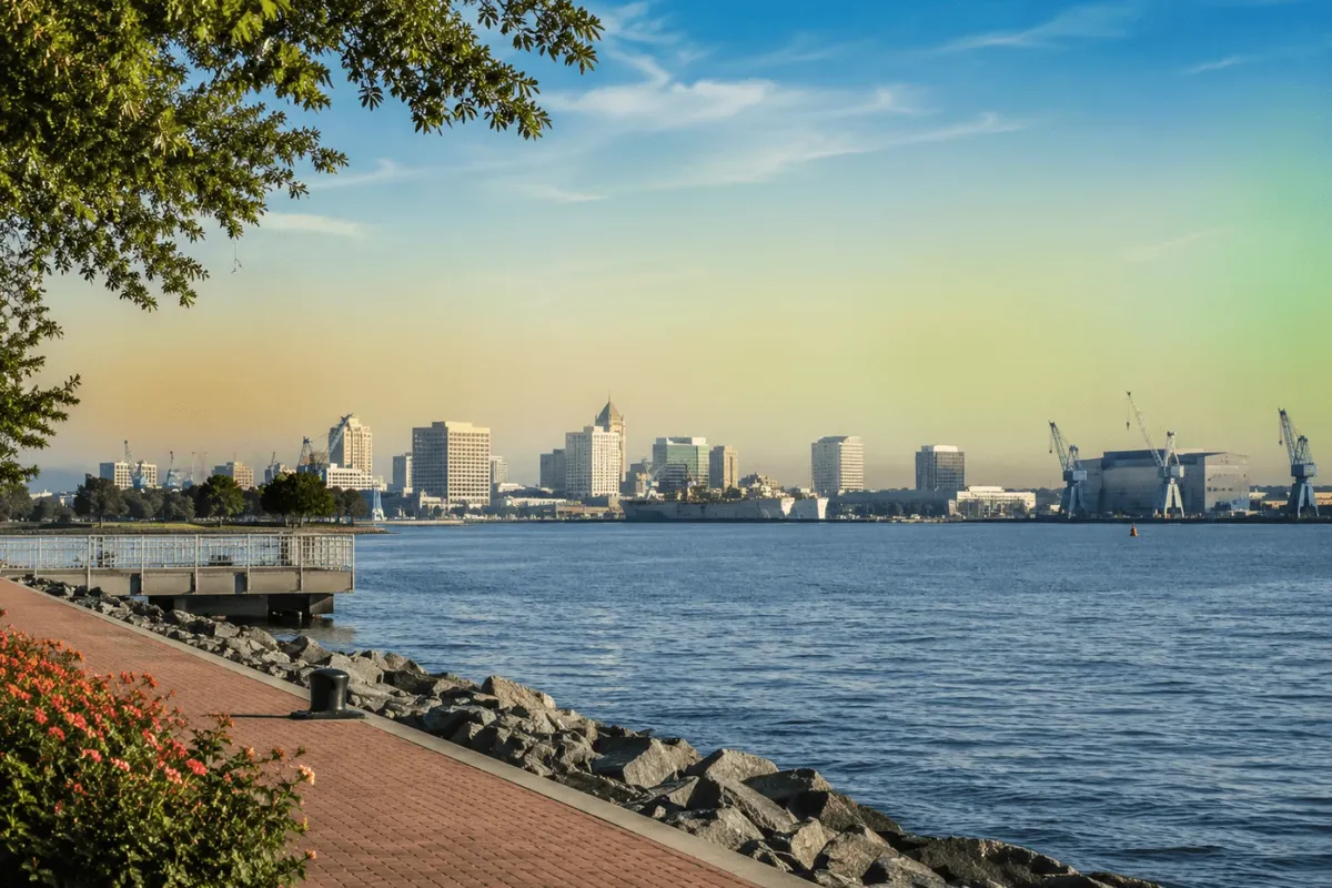 Check Today's Live Real Time Air Quality Index AQI Map in Newport News, VA Now