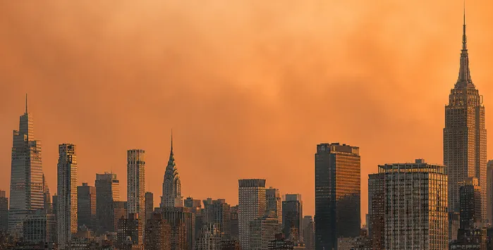 Current Live Wildfire and Smoke Map New York City, NY Today From Filterbuy.com