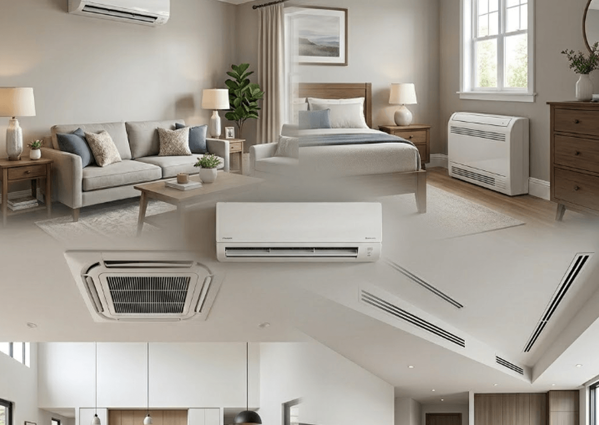 Mini Split Mounting Options: Wall, Ceiling & Floor Units Compared