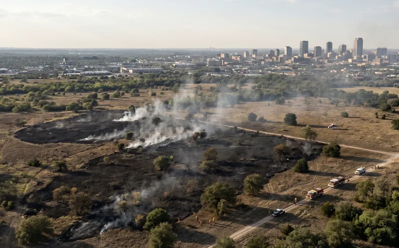 Is Smoke Drifting Your Way? Current Live Forest Wildfire and Smoke Map Today in Fort Worth, TX | Evacuation Zones & Safety