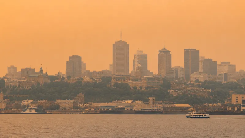 Check Today’s Live Real-Time Air Quality Index AQI Map in Quebec Now