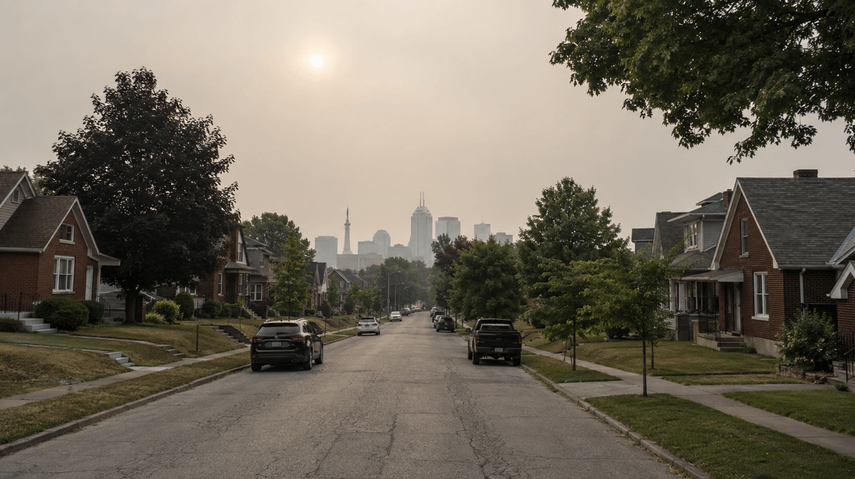 Current Live Wildfire And Smoke Map Indianapolis IN Today From Filterbuy.com
