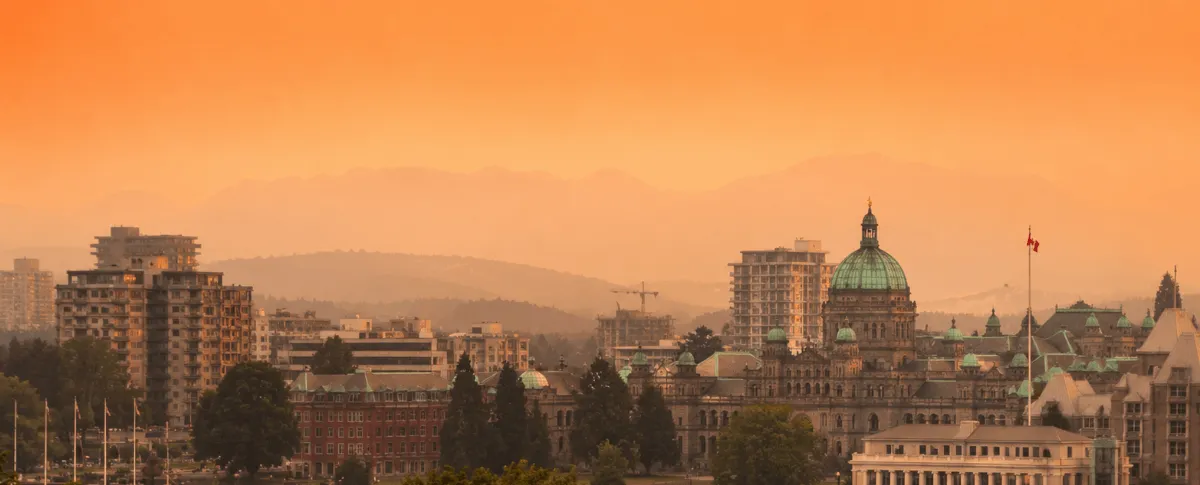 Check Today's Live Real Time Air Quality Index AQI Map In British Columbia Now