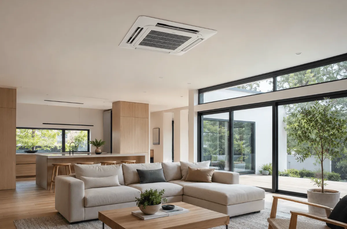 Ceiling Cassette Mini Splits: 
