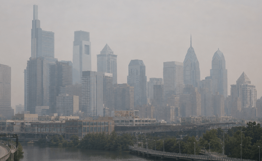 Check Today's Live Real Time Air Quality Index AQI Map in Philadelphia, PA Now