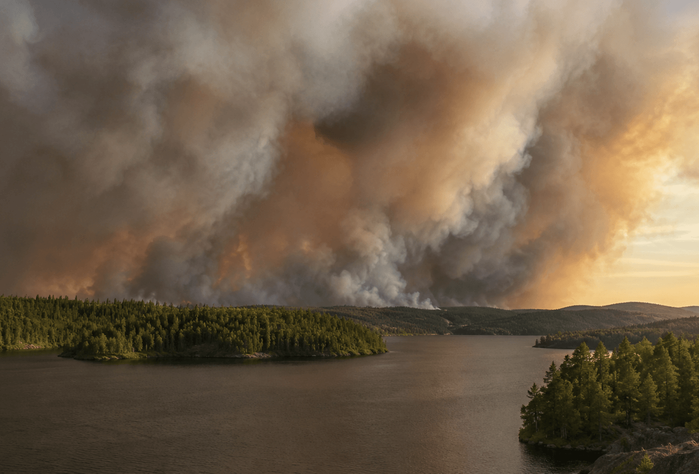 Ontario Wildfire Map