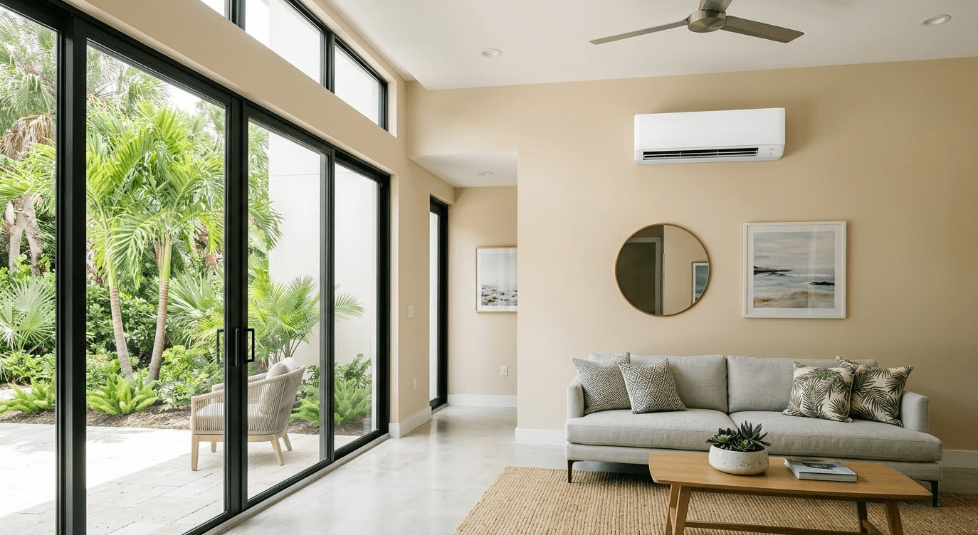 Best Mini Split for a Florida Room or Sunroom