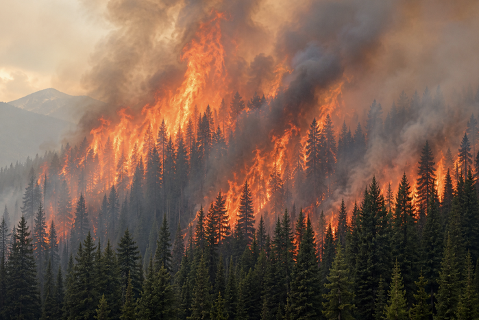 Ontario Wildfire Map
