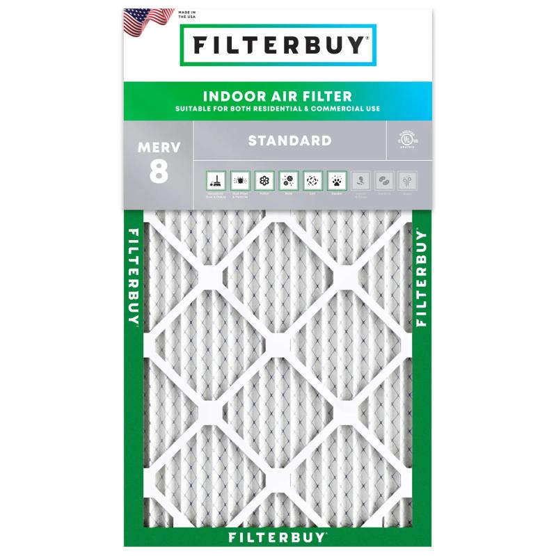 View of 16x32x1 MERV 8 air filter