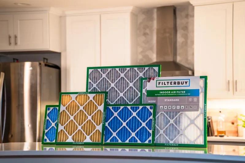 How a 10x30x4 Activated Carbon Air Filter Works - View of Filterbuy air filters with activated carbon, built to trap odors, VOCs, and boost indoor air quality efficiently