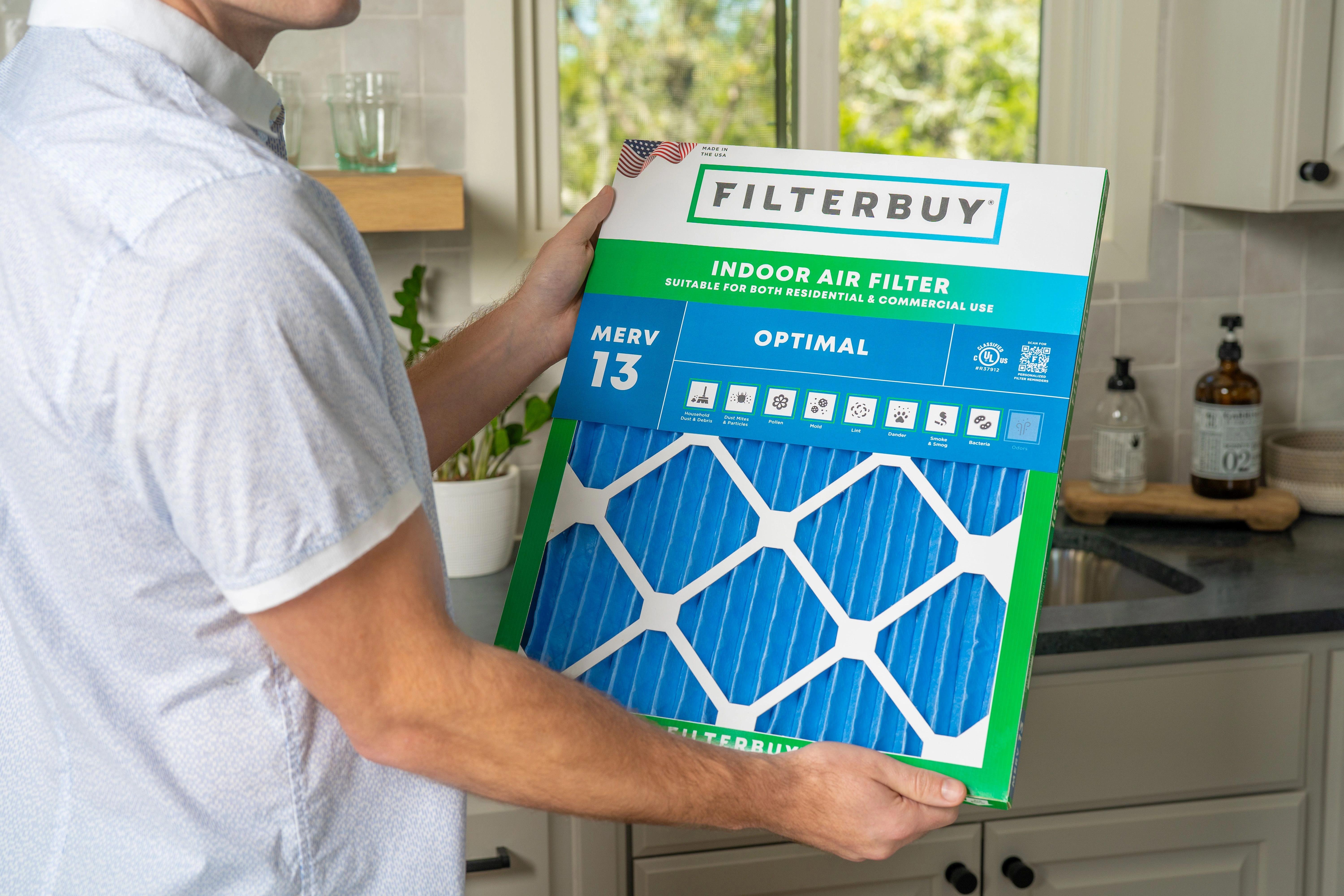 best 30x30x2 electrostatic air filter  - view of merv 13 air filter