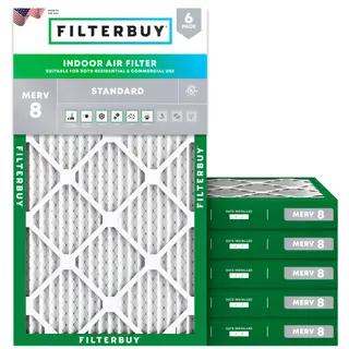 Filterbuy 17.25x29.25x2 air filter for residential and commercial HVAC systems.