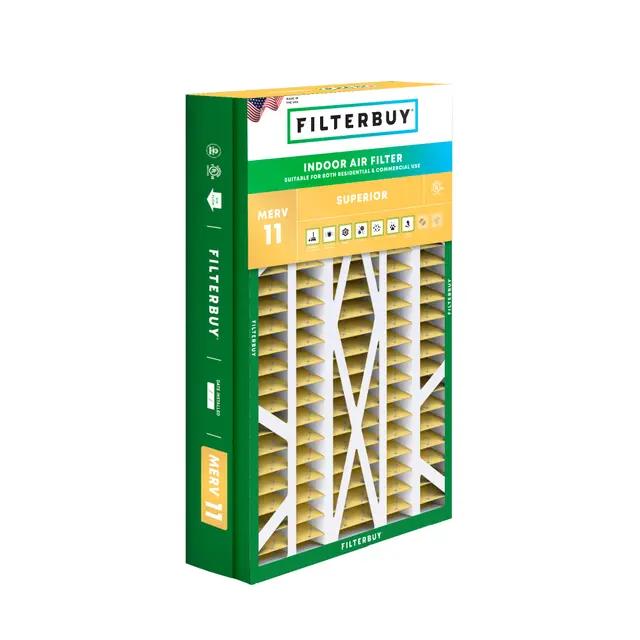 View of a 21x27x5 MERV 11 American Standard Air Filter