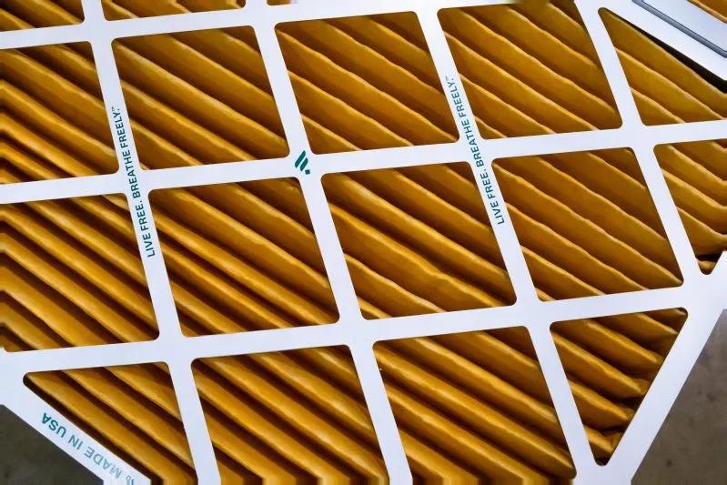 Best 11.5x21x2 Electrostatic Air Filter - View of air filter up close