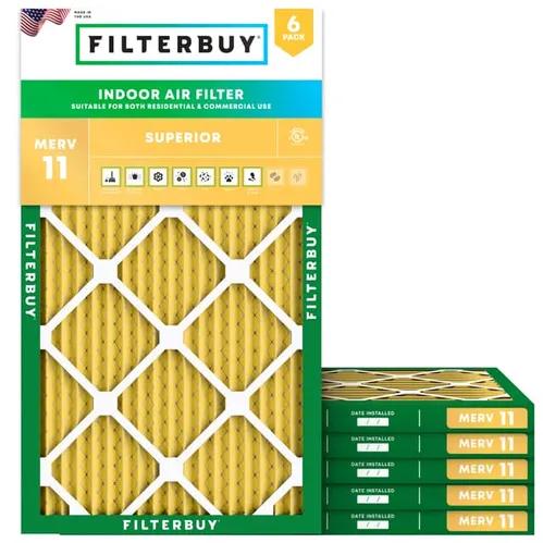 View of Filterbuy's MERV 8 HVAC air filters