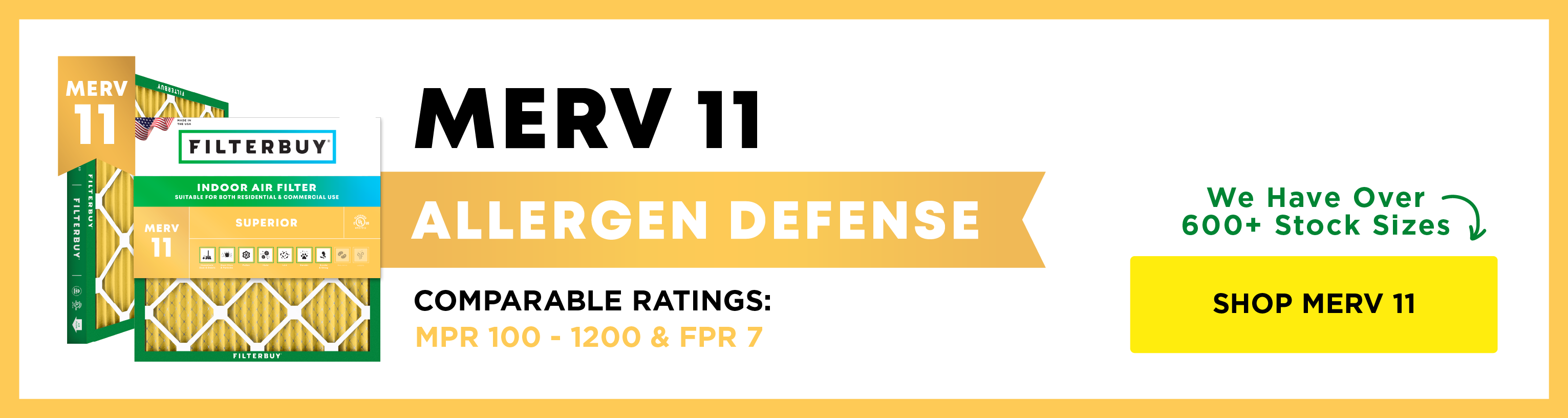 MERV 11 allergen defense filter shop now