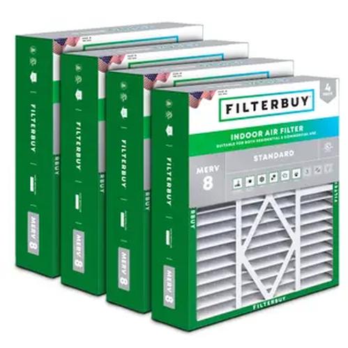 View of a 20x20x5 MERV 8 Goodman Filter