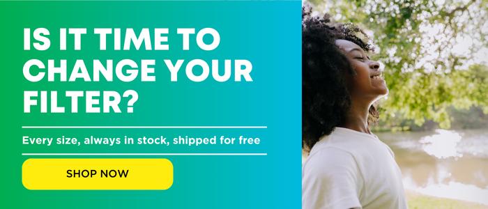 View of FilterBuy CTA banner.